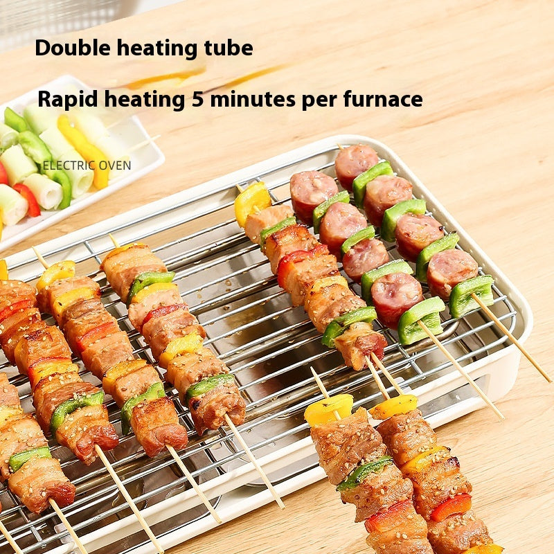 Smoke Free Electric BBQ Grill For Household Indoor Barbecue Cooking