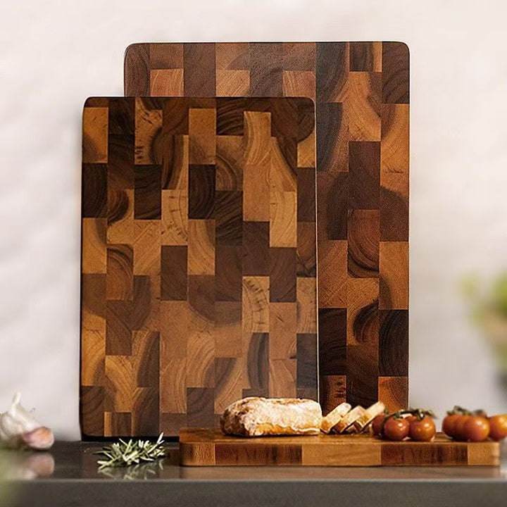 Acacia Wood Chessboard Cutting Board