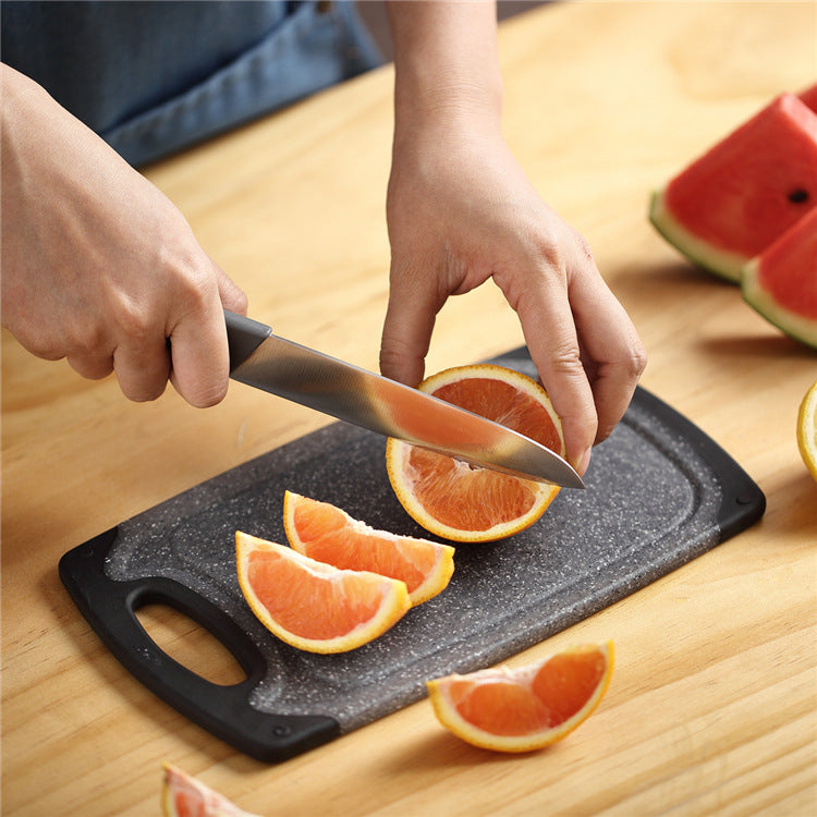 3 Piece Marble Effect PP Cutting Board Set
