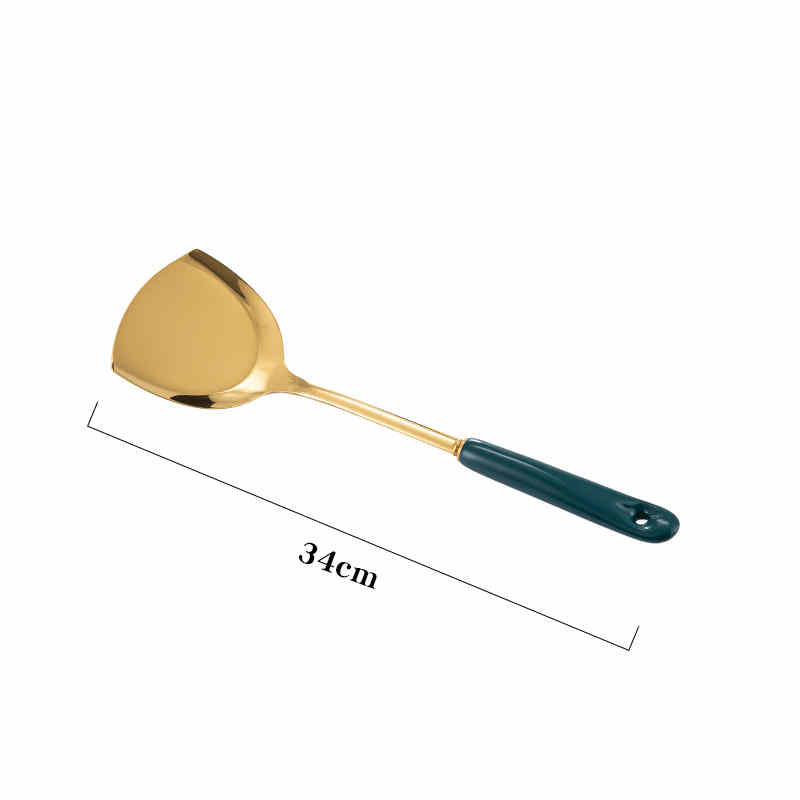 Nordic Stainless Steel Spatula With Ceramic Handle