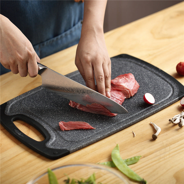3 Piece Marble Effect PP Cutting Board Set