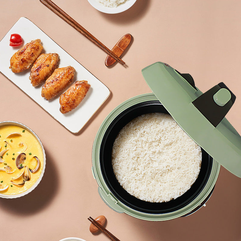 Compact Non Stick Electric Rice Cooker 18 Liter Household Kitchen Appliance